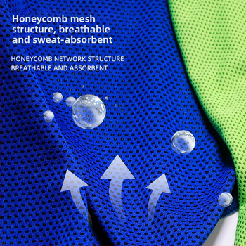 Poliészter sport törölköző hűtő hatással kültéri edzésekhez, gyors izzadságfelszívódás, gyors száradás, 40 g, logó testreszabás