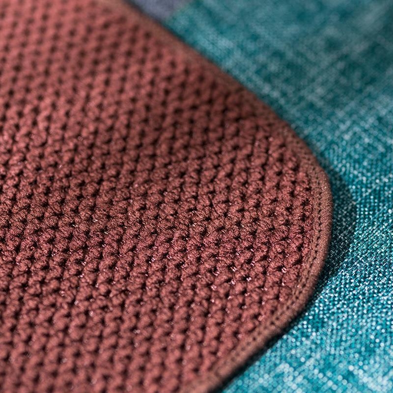 Arbatos rankšluostis iš audinio, šiuolaikinio minimalistinio stiliaus