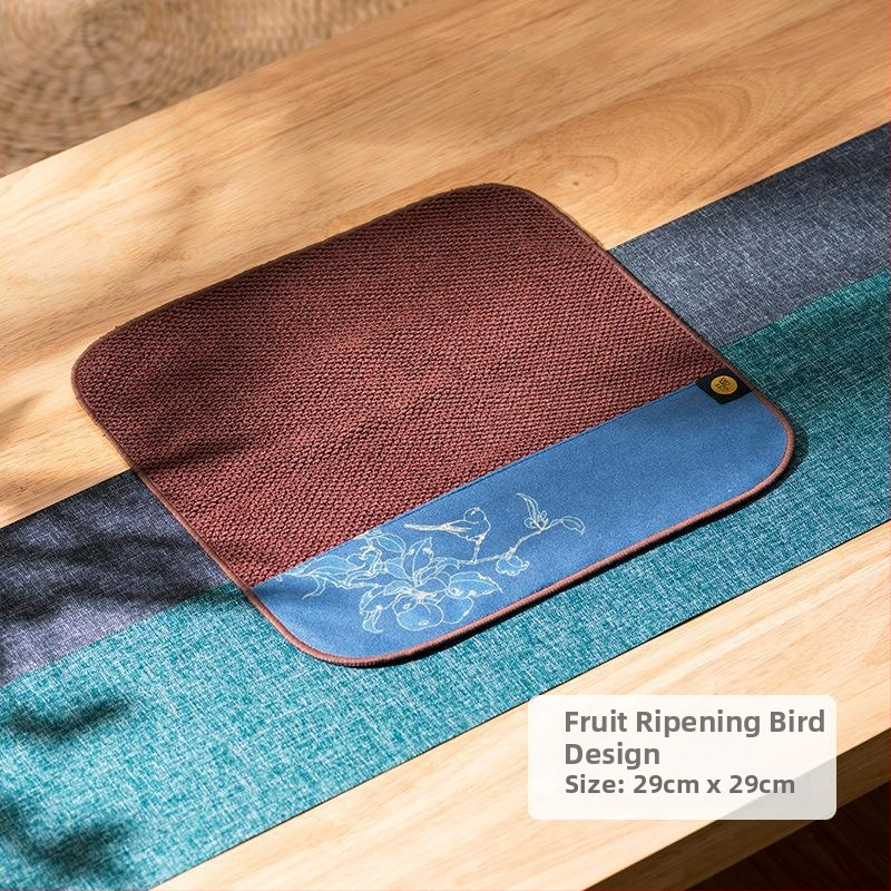 Arbatos rankšluostis iš audinio, šiuolaikinio minimalistinio stiliaus