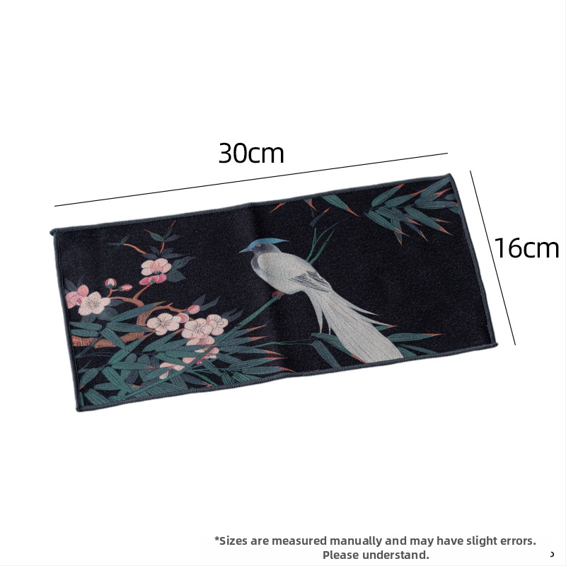 Mo ji Arbatos rankšluostis ceremonijai, Audinys, Naujasis Kinų stilius, Pirmojo lygio kokybė