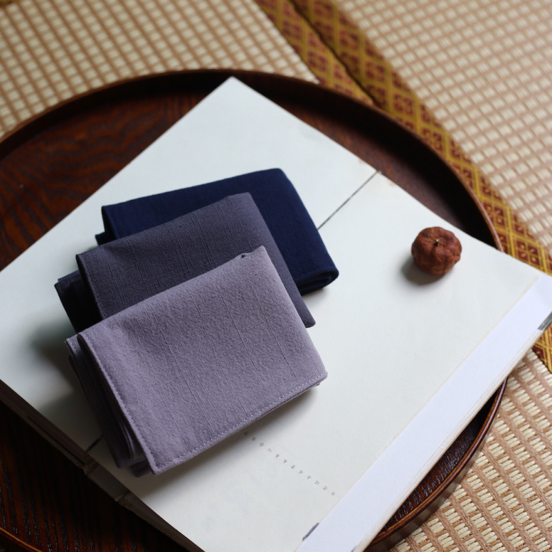 Tēja dvielis, divslāņu ar bambusa rakstu, no tīras kokvilnas, 70 g, slub pavedienu tekstūra