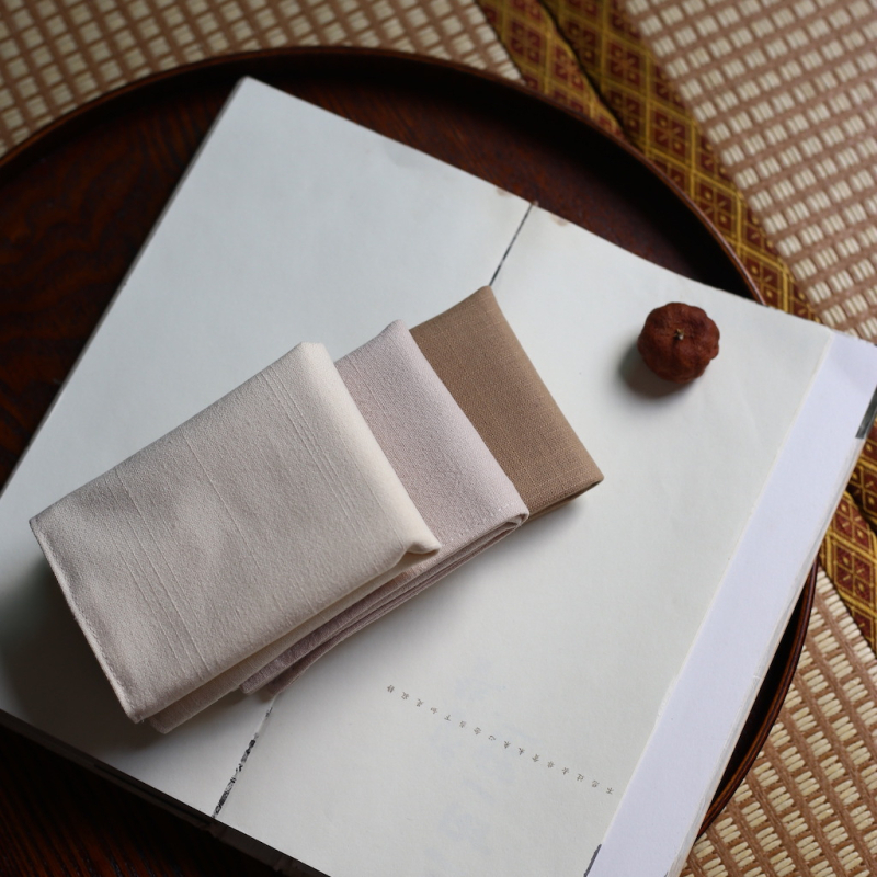 Tēja dvielis, divslāņu ar bambusa rakstu, no tīras kokvilnas, 70 g, slub pavedienu tekstūra