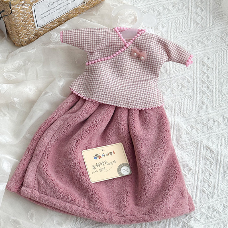 Kéztörlő, korall bársony, 150D, 80–100 g, varrott szegéllyel, Aliro