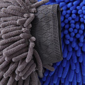 Chenille autómosó kesztyű - Multifunkcionális autó törölköző, 95 g, logónyomtatás elérhető