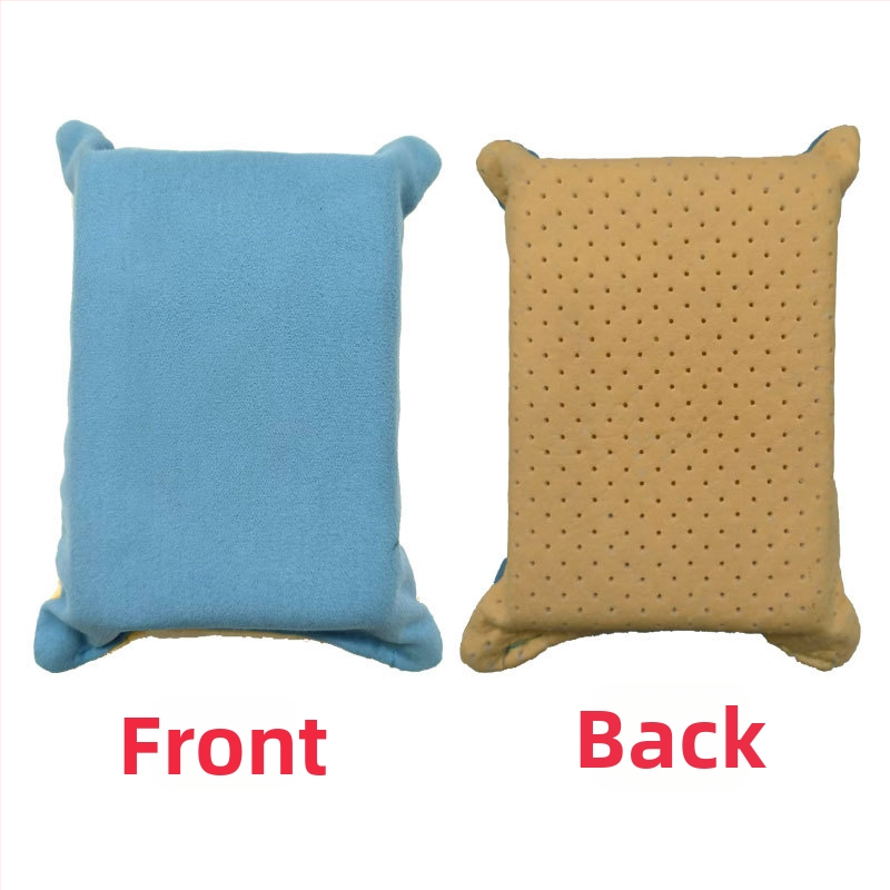 Bloc de burete auto cu fibre ultra-fine, velur pe ambele fețe, nețesut, pentru curățarea geamurilor și defogare