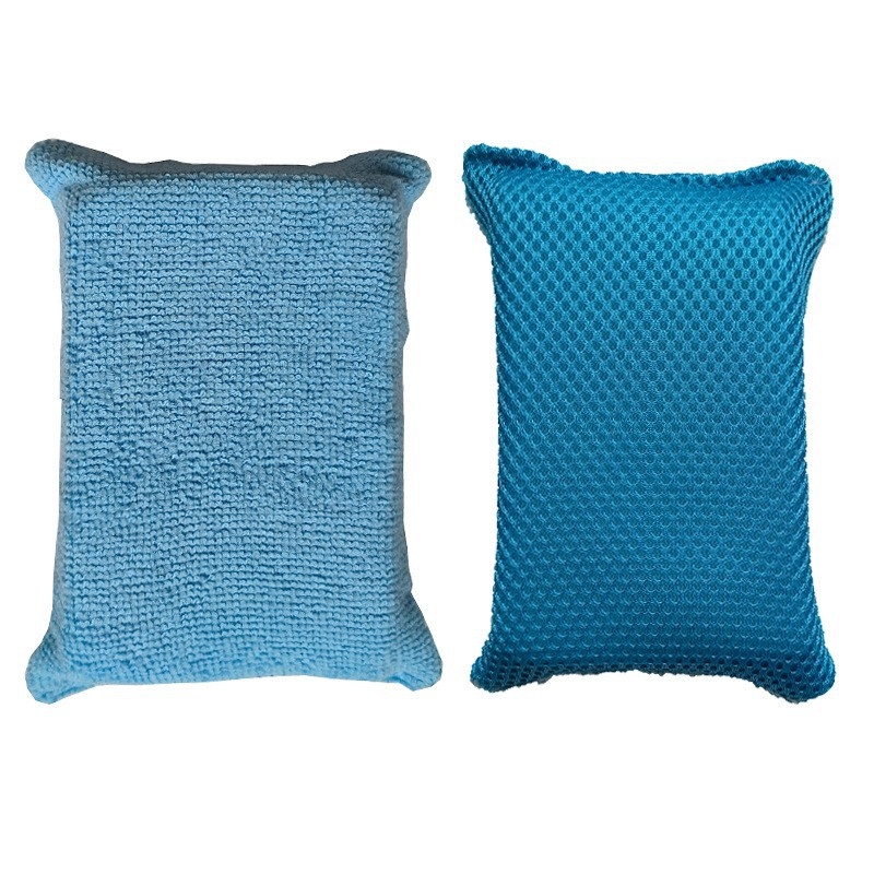 Bloc de burete auto cu fibre ultra-fine, velur pe ambele fețe, nețesut, pentru curățarea geamurilor și defogare