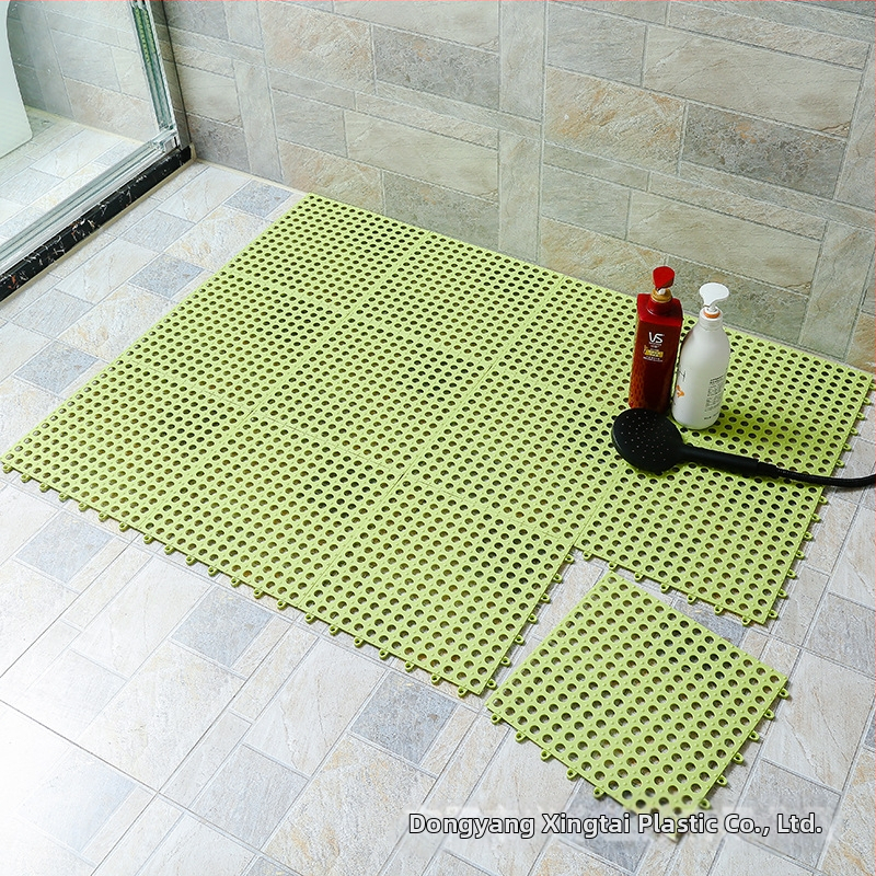 Sujungiamas vonios kilimėlis – neslystantis, TPE, korėjietiško stiliaus languotas raštas