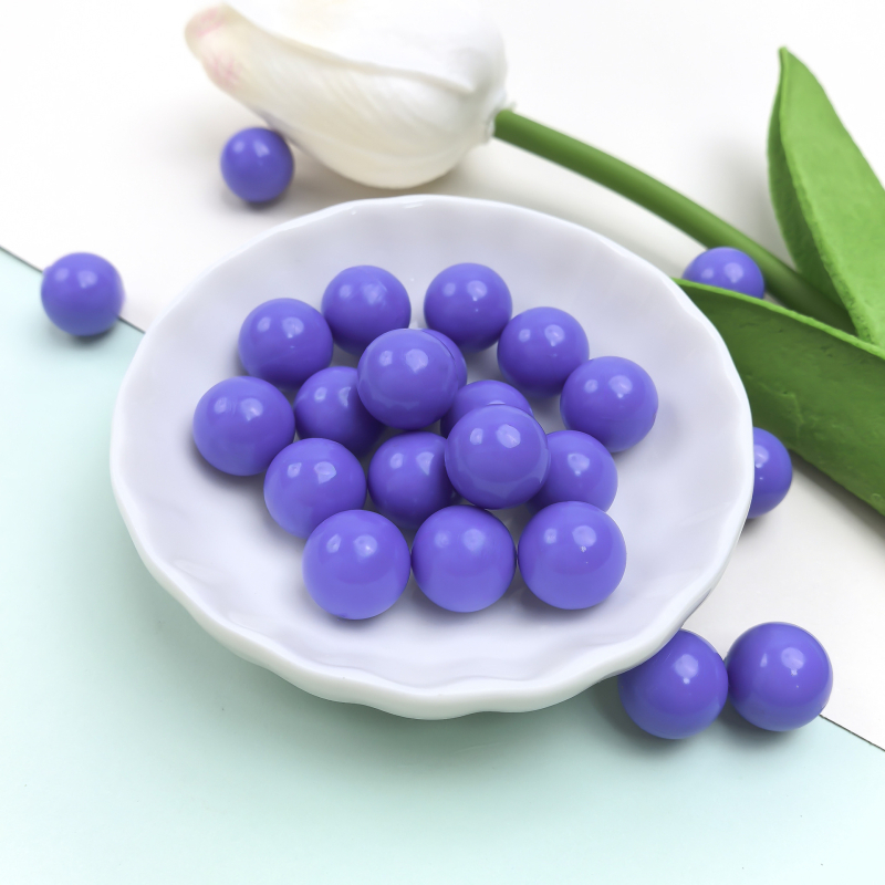6–20 mm akrilne jednobojne okrugle perle bez rupa, perle za DIY nakit, plastične kuglice za djecu