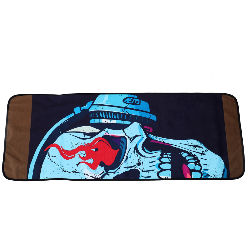 Nyomtatott logóval ellátott sporttörölköző, testreszabható, pamut-poliészter keverék, 450 g tömeg, vízfelvétel 0–5 s