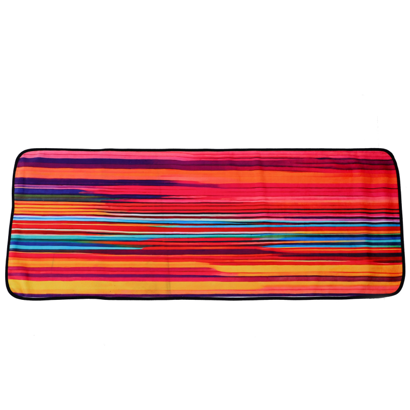 Nyomtatott logóval ellátott sporttörölköző, testreszabható, pamut-poliészter keverék, 450 g tömeg, vízfelvétel 0–5 s