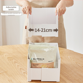 Galda uzglabāšanas kārba ar nolaižamiem nodalījumiem — bez vāka, 12L tilpums, modelis YJ-5571–5575