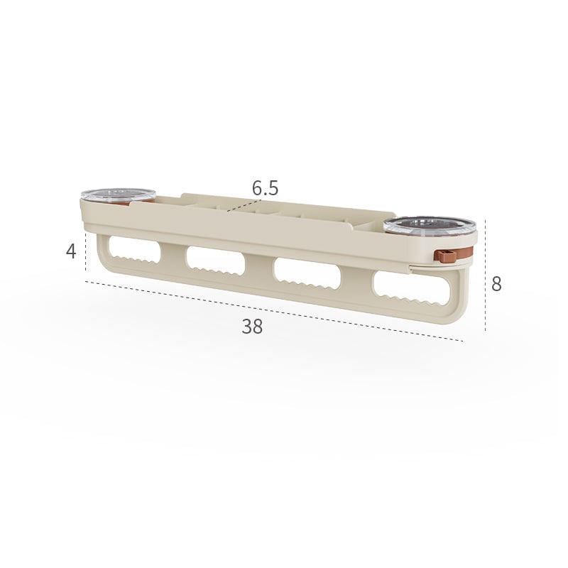 Kelnių laikiklis drabužių spintai su ištraukiamu mechanizmu, PP medžiaga, pakuotėje 50 vnt., nepriklausomas gamintojas, spausdintas logotipas