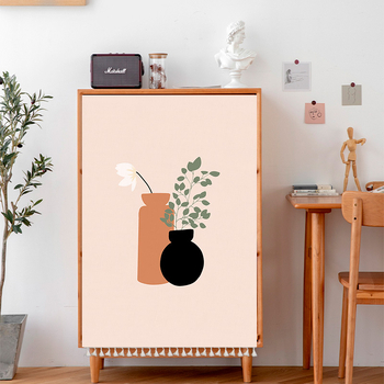 Poliészter textil ajtófüggöny a szekrényhez, porvédett, lyukmentes, nappalira, hálószobába és előszobába, modern minimál stílus