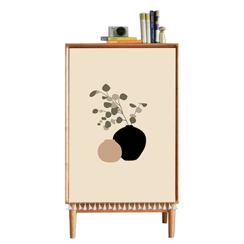 Poliészter textil ajtófüggöny a szekrényhez, porvédett, lyukmentes, nappalira, hálószobába és előszobába, modern minimál stílus