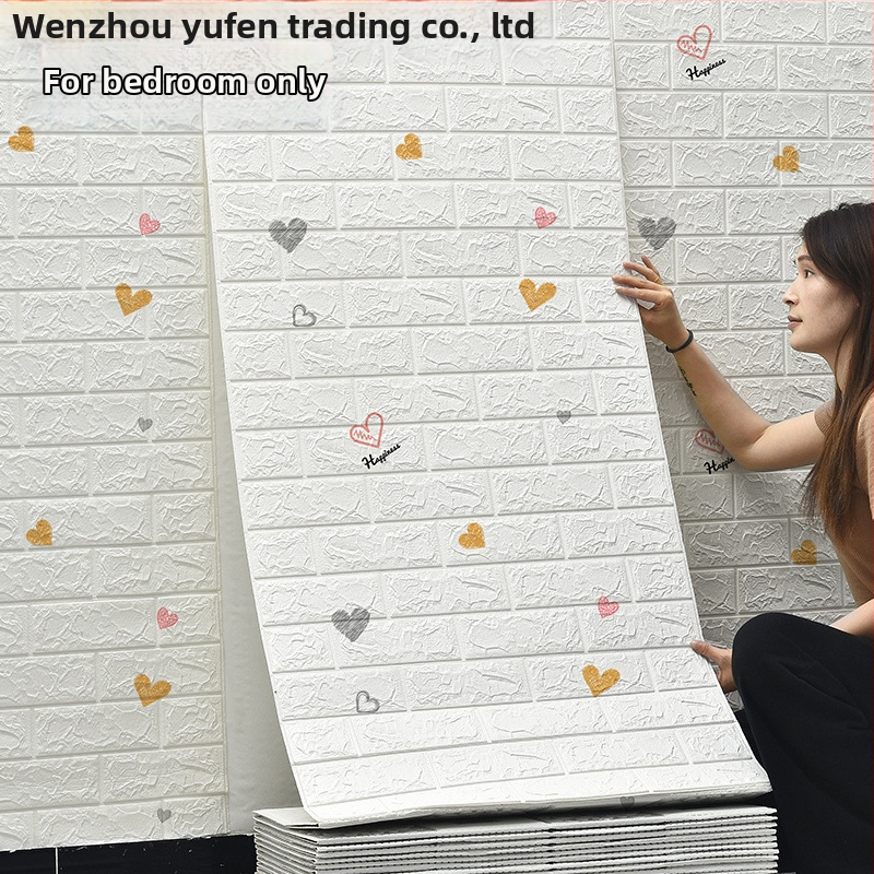 XPE habból készült, öntapadós 3D tükrös fali matrica gyerekek szobájába és tanulóterületre, 2 lap