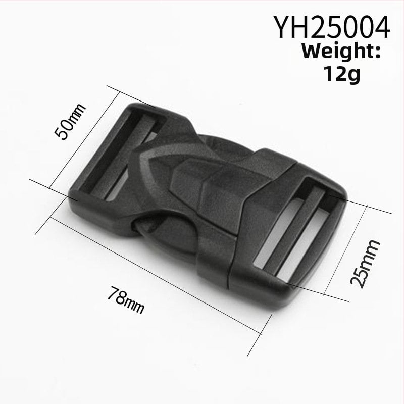 Ρυθμιζόμενη πλαστική αγκράφα POM για σακίδια – αξεσουάρ αποσκευών, Yonghang, ιδιωτική ετικέτα με άδεια