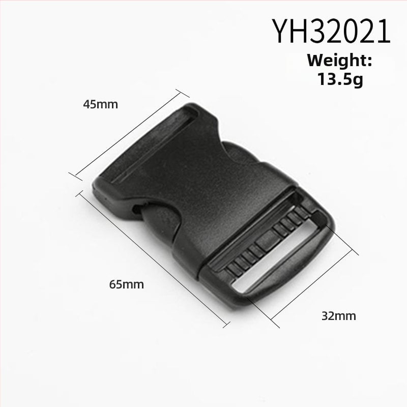 Ρυθμιζόμενη πλαστική αγκράφα POM για σακίδια – αξεσουάρ αποσκευών, Yonghang, ιδιωτική ετικέτα με άδεια