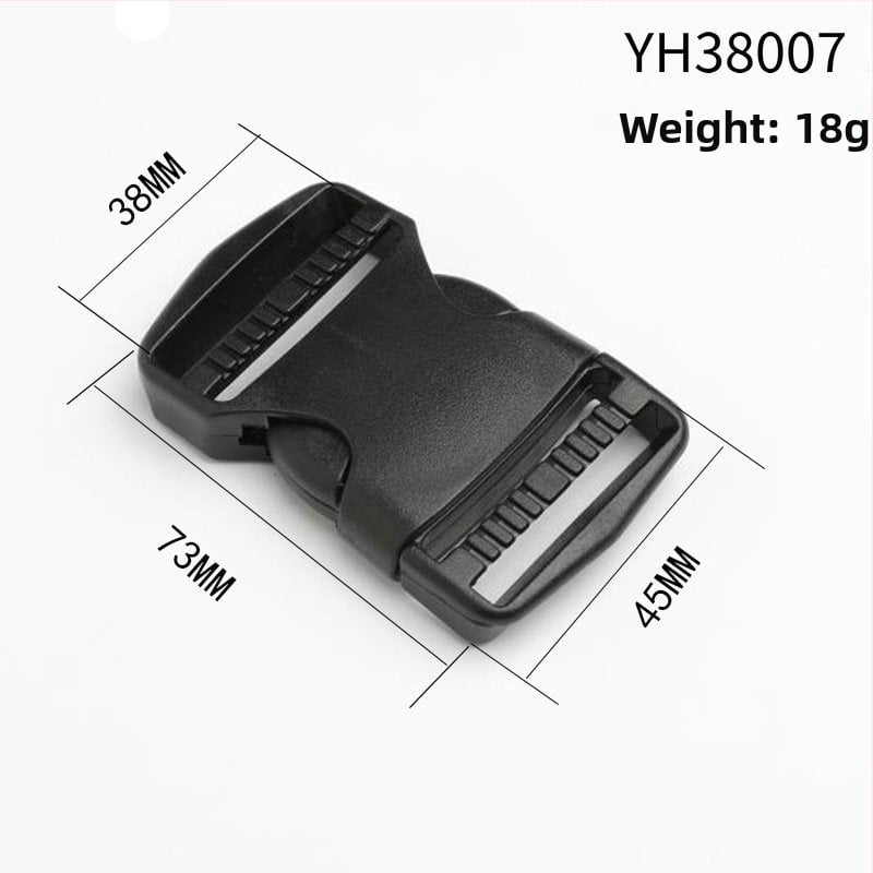 Ρυθμιζόμενη πλαστική αγκράφα POM για σακίδια – αξεσουάρ αποσκευών, Yonghang, ιδιωτική ετικέτα με άδεια