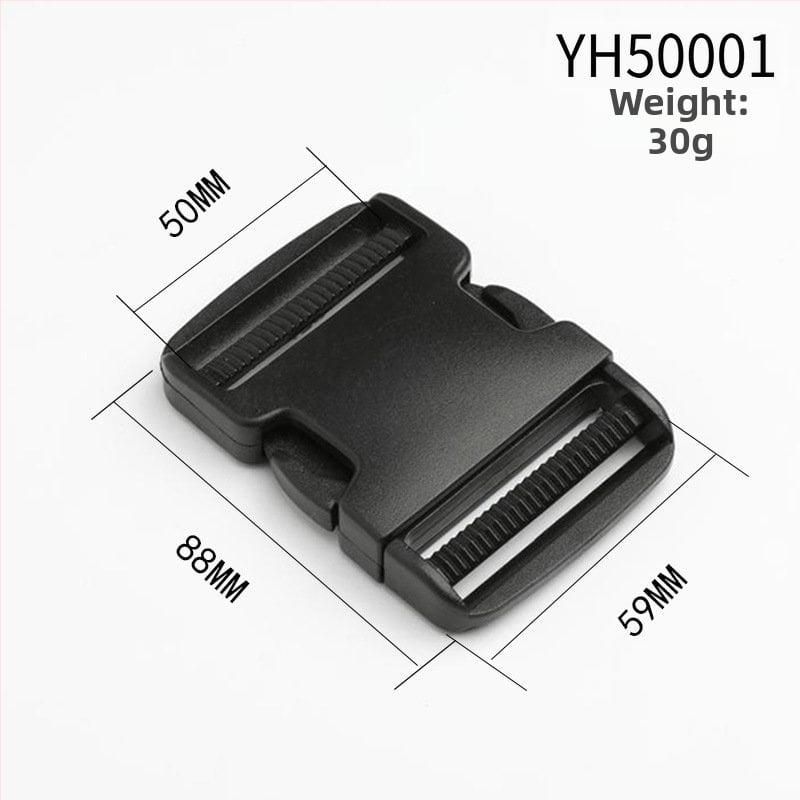 Ρυθμιζόμενη πλαστική αγκράφα POM για σακίδια – αξεσουάρ αποσκευών, Yonghang, ιδιωτική ετικέτα με άδεια