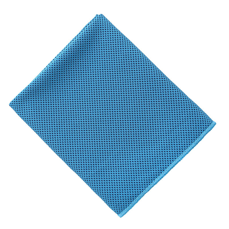 Hűsítő sporttörölköző, gyorsan száradó, 60 g, Jacquard pamut, logó nyomtatás elérhető