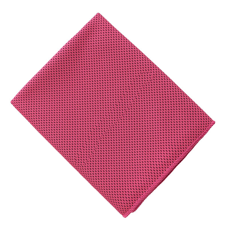 Hűsítő sporttörölköző, gyorsan száradó, 60 g, Jacquard pamut, logó nyomtatás elérhető