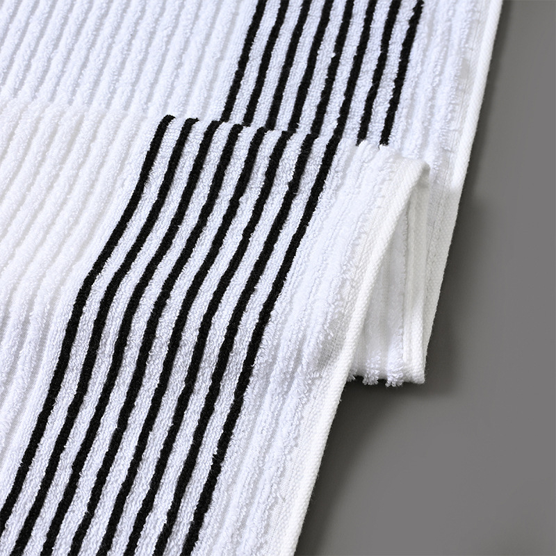 Golf törölköző klubok és labdák tisztítására, 100% pamut, 200-300 g, logó nyomtatás és hímzés lehetséges, jacquard feldolgozás