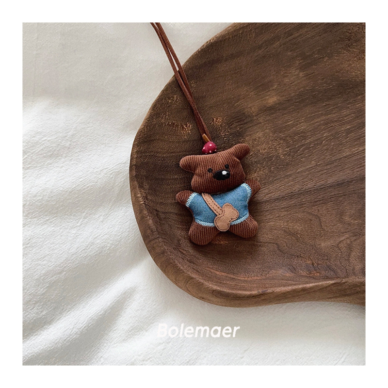 Kézzel készített textil nyaklánc gyerekeknek, gyerek alakú, egyedi csomagolás, 2025 téli megjelenés