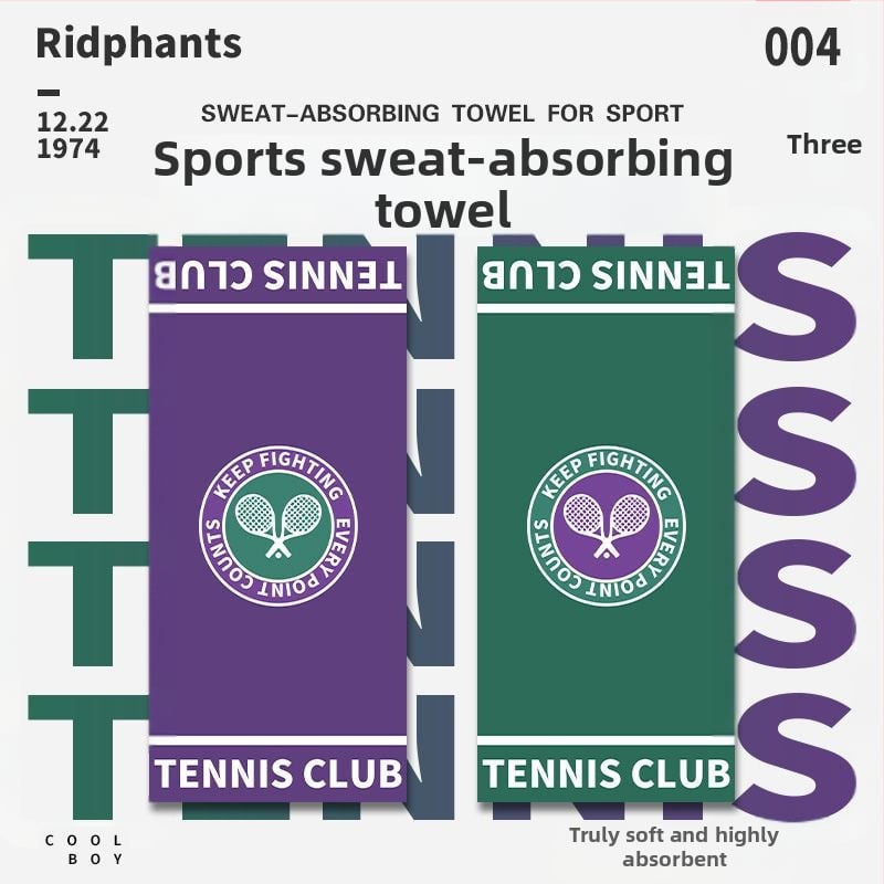 Sportski ručnik za vanjsku upotrebu — opušten stil, prugasti uzorak, brzo sušenje