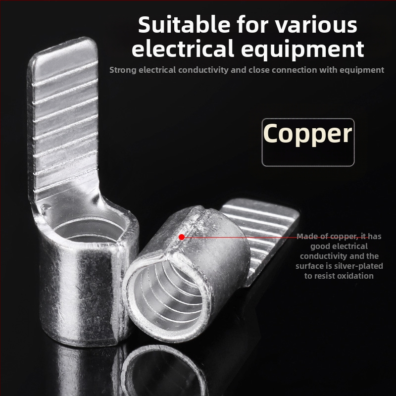 Vario plokštės blade-tip terminālais blokas – įterpiamas kaištis, varinis galo, vielos jungtis