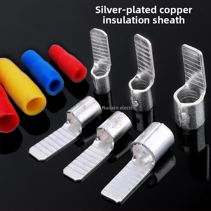 Vario plokštės blade-tip terminālais blokas – įterpiamas kaištis, varinis galo, vielos jungtis