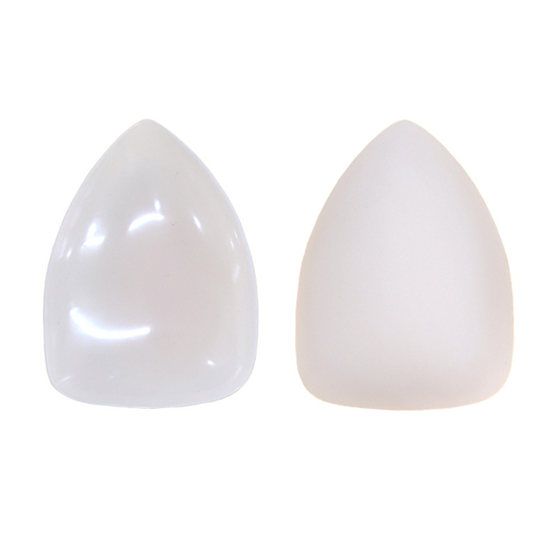 Trīsstūrveida silikona krūšu plāksteri - nepamanāmi, plāni, spīdīgi, pašlīmējoši