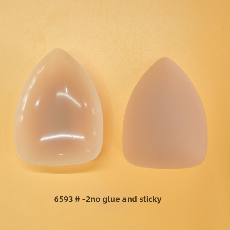 Trīsstūrveida silikona krūšu plāksteri - nepamanāmi, plāni, spīdīgi, pašlīmējoši