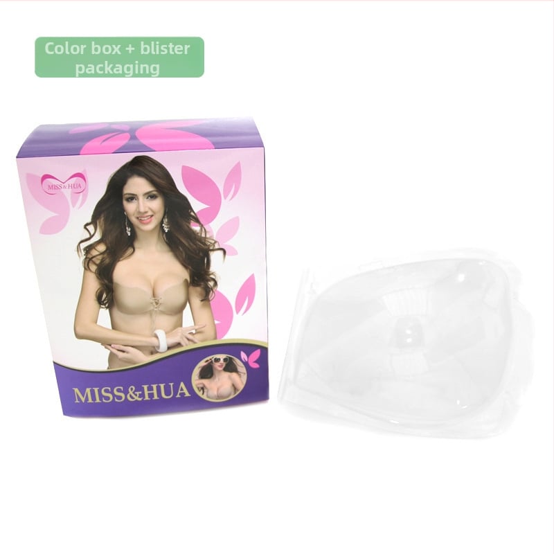 Silikona krūštura iepakojuma kārba – MISS&HUA, Lala Goddess, biezināta, elpojoša