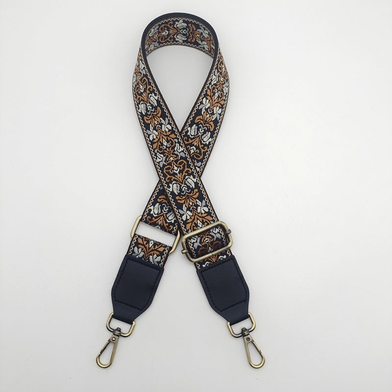 Remen za rame od poliestera, prugast uzorak, podesiv, otporan na habanje