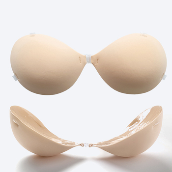 Uwomei silikona neredzamā krūšu plāksteris, biezinājuma dizains, apaļas sprauslas forma