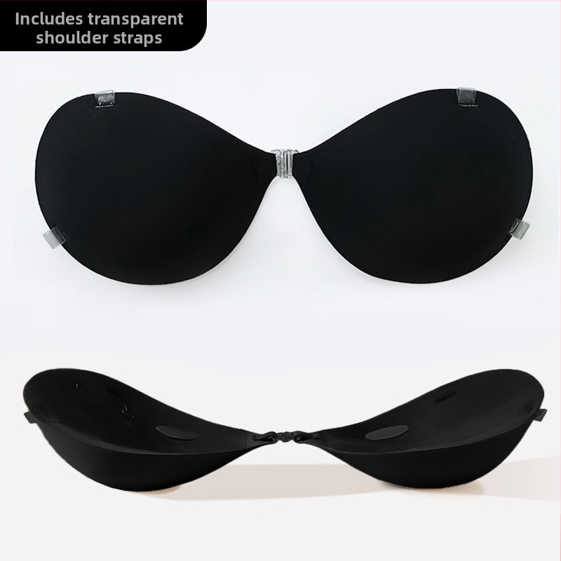 Uwomei silikona neredzamā krūšu plāksteris, biezinājuma dizains, apaļas sprauslas forma