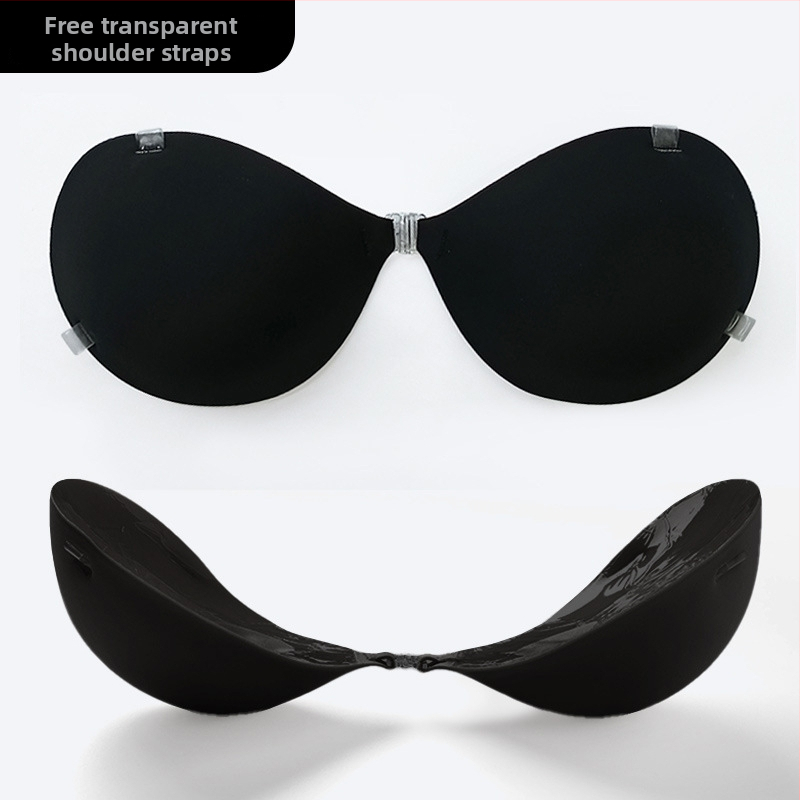 Uwomei silikona neredzamā krūšu plāksteris, biezinājuma dizains, apaļas sprauslas forma