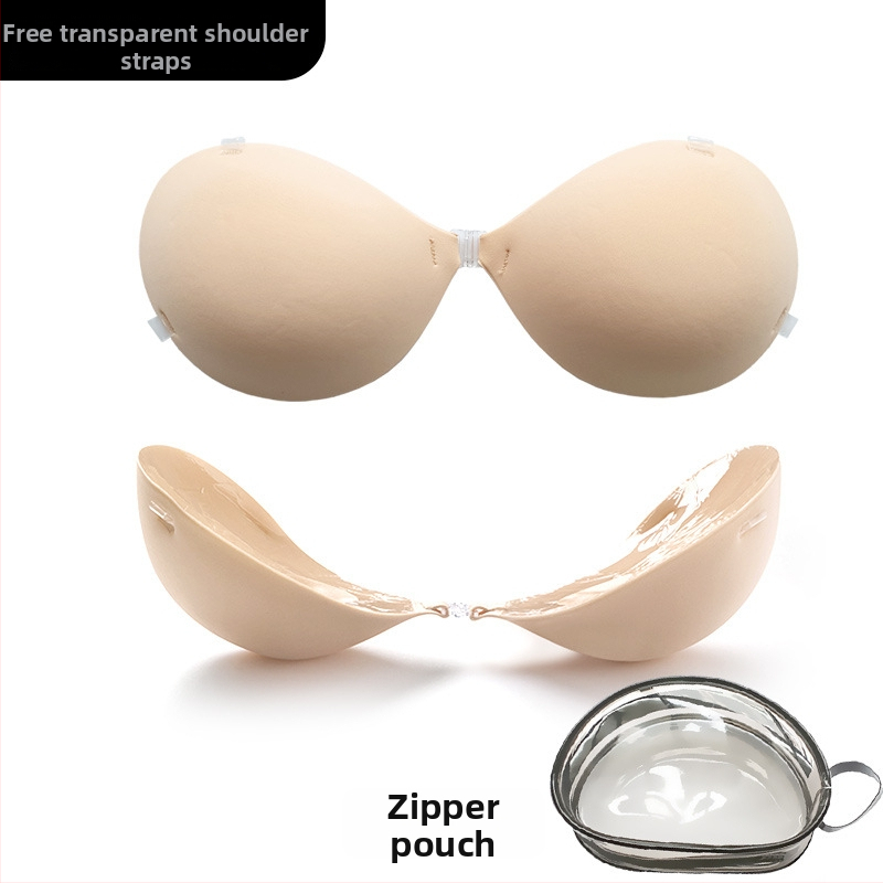 Uwomei silikona neredzamā krūšu plāksteris, biezinājuma dizains, apaļas sprauslas forma