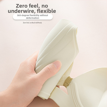 Sieviešu krūšturis ar 3/4 kausu, bez tērauda gredzenīša, neilona audums, mugurējā četrrindu āķu aizdare, fiksētas dubultās plecu lentes