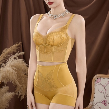 Bezvadu push‑up krūšturis sievietēm komplekts – 3/4 kauss, veidots kauss (augšējais plāns, apakšā biezāks), neilona audums ar odere, 8 āķu aizdare, fiksēti pleci, ķermeņa veidošana