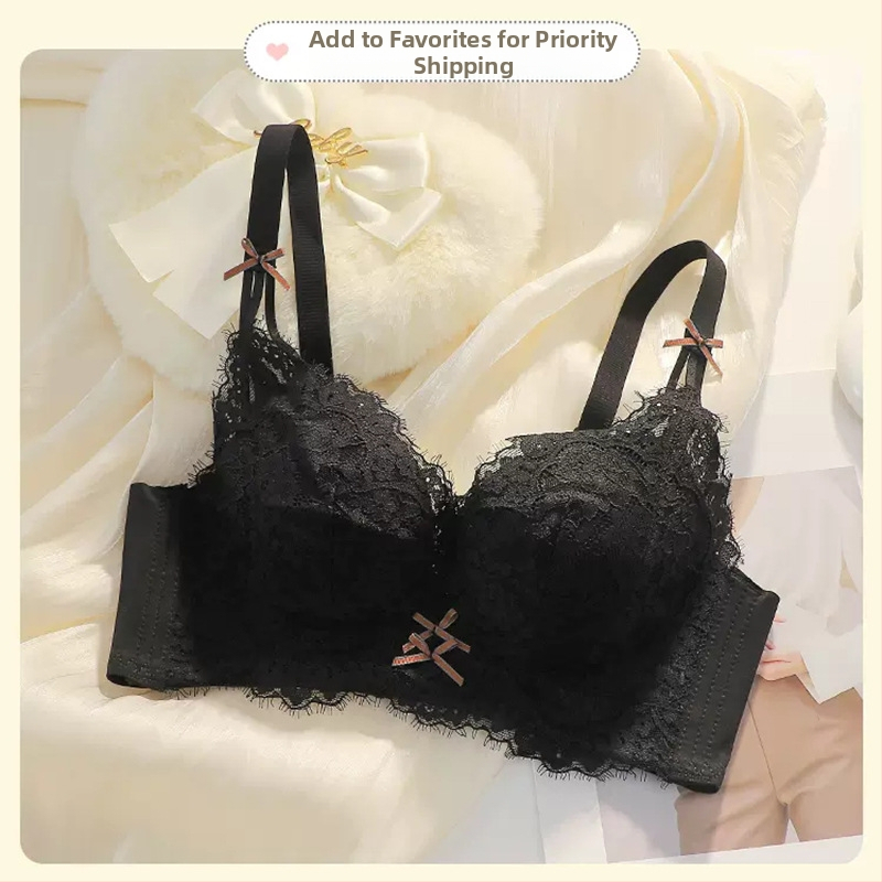 Nailona bezvadu krūštis mazām krūtīm – 3/4 kauss, biezas veidotas kupas, regulējams, augšējā atbalsts, aizmugurē četrrindu aizdare, fiksētas dubultās siksnas