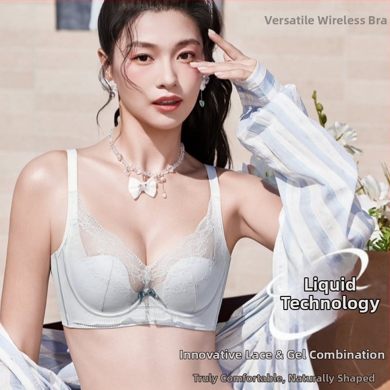 Mežģīņu neilona krūšturis, 3/4 kausa, plānas veidotas kauss, elpojošs, regulējams