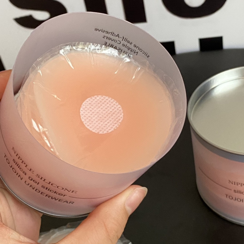 Silikona krūšu uzlīme – apaļas formas speneliem/areolai, plāns, caurspīdīgs, nemanāms