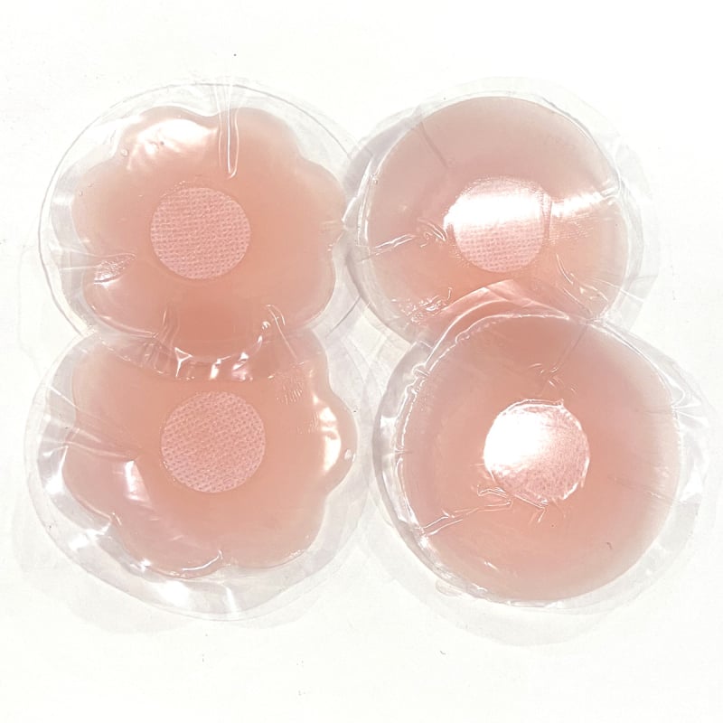 Silikona krūšu uzlīme – apaļas formas speneliem/areolai, plāns, caurspīdīgs, nemanāms