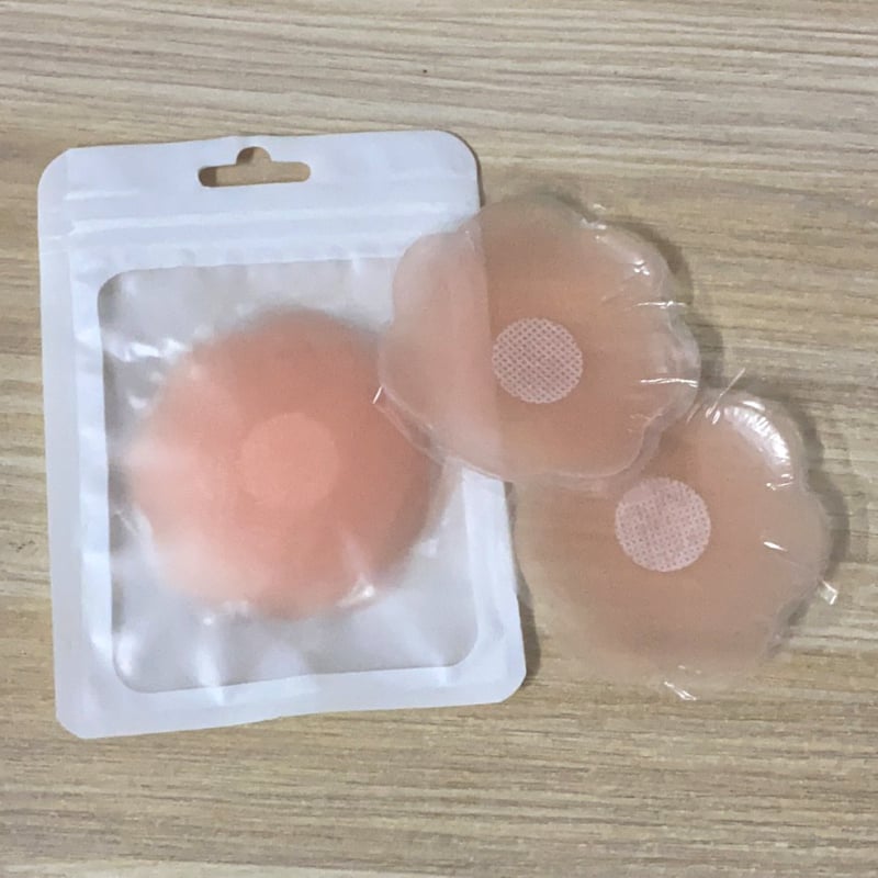 Silikona krūšu uzlīme – apaļas formas speneliem/areolai, plāns, caurspīdīgs, nemanāms