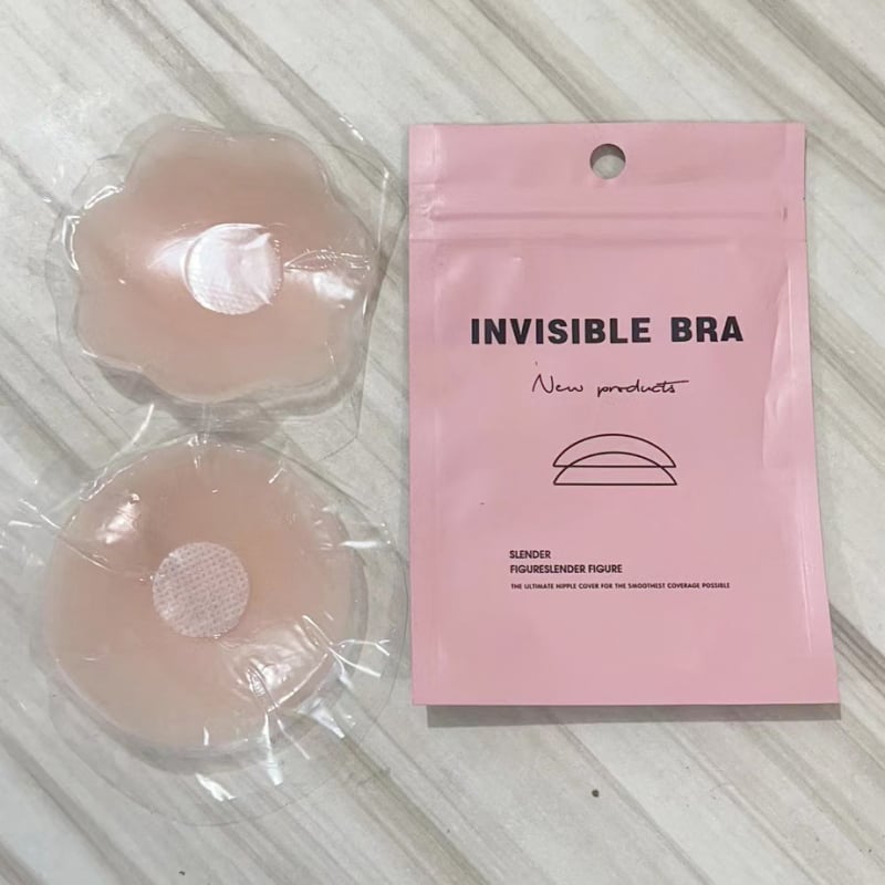 Silikona krūšu uzlīme – apaļas formas speneliem/areolai, plāns, caurspīdīgs, nemanāms