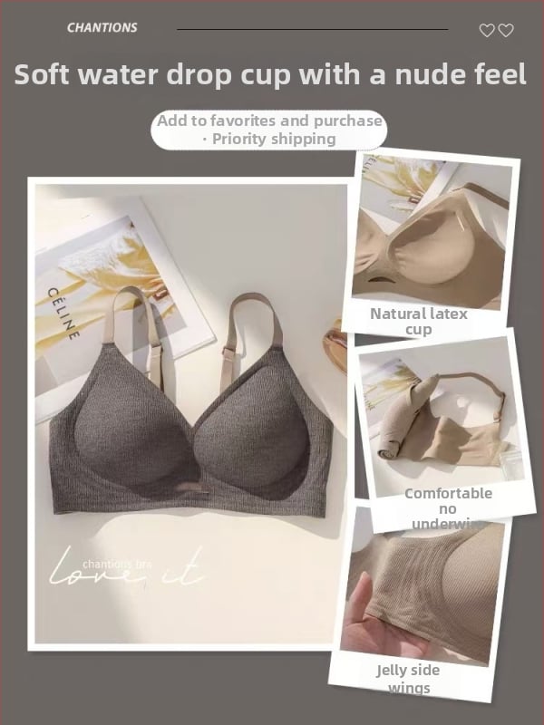 Bezšuvju krūšturis no kokvilnas, 3/4 kauss, elpojošs, dubultas fiksētas siksnas, aizmugurē ar četrām rindām āķīšu