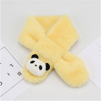 Bērnu šalle, unisex, poliesters, warp adījums, dzīvnieku raksts, karikatūras stils, uztur siltumu.