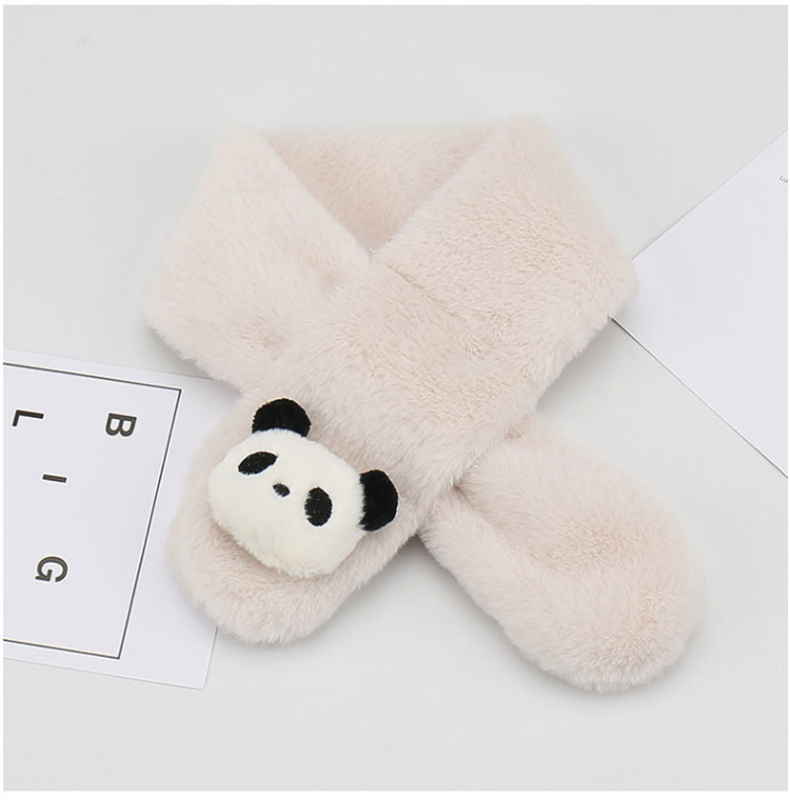 Bērnu šalle, unisex, poliesters, warp adījums, dzīvnieku raksts, karikatūras stils, uztur siltumu.