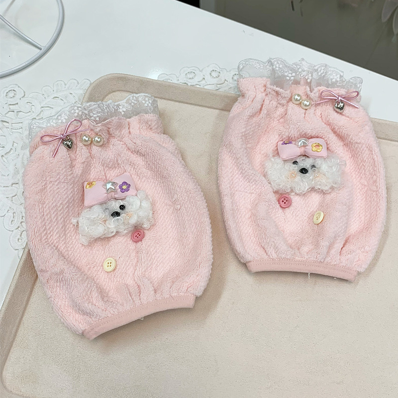 Meitenēm paredzēts rudens-ziemas vilnas aksesuāru komplekts: šalle, kakla sildītājs, matu klips, galvas lente, maska — Ziemas 2025